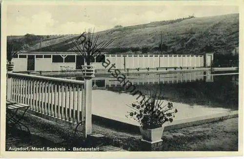 Gerbstedt-Augsdorf - Badeanstalt - Verlag Otto Steffens Siersleben