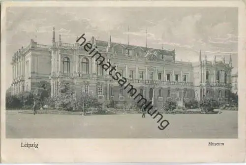 Leipzig - Museum - Verlag Dr. Trenkler & Co. Leipzig - Bahnpost