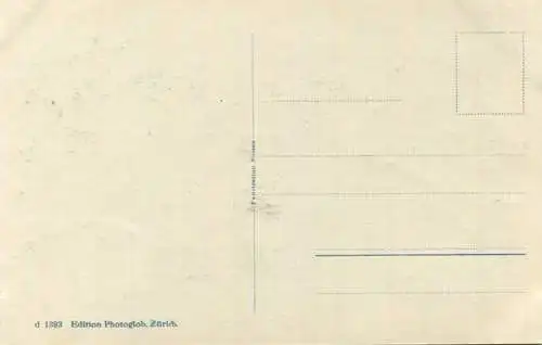 Berninabahn - Alp Grüm mit Palügletscher - Foto-AK 20er Jahre - Edition Photoglob Zürich