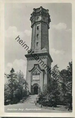 Rochlitzer Berg - Aussichtsturm - Verlag Franz Landgraf Zwickau