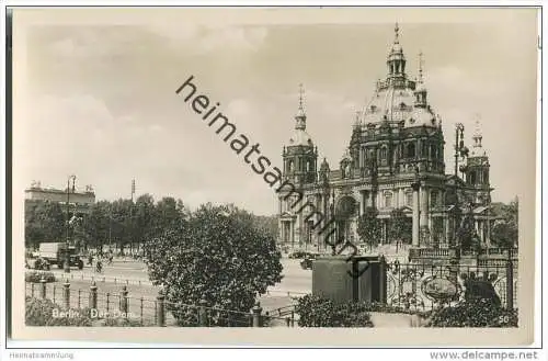 Berlin - Dom - Foto-AK Handabzug