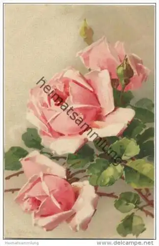 Blumen - Rosen - Catharina C. Klein - Verlag Meissner &amp; Buch Leipzig - Serie 2223