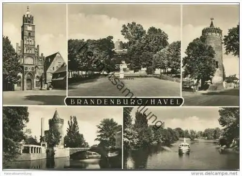 Brandenburg an der Havel - Foto-AK Grossformat - Verlag Gebr. Garloff KG Magdeburg