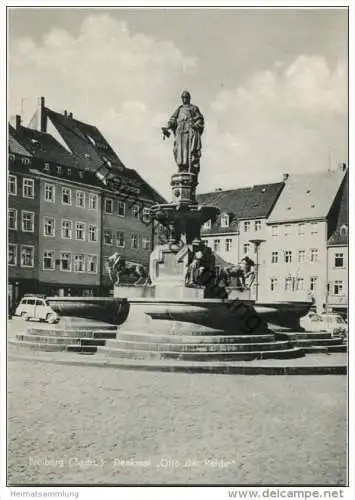 Freiberg - Bergmann am Rathaus - Foto-AK Grossformat - Verlag Lichtbild-Schincke KG Zeitz