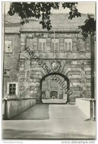 Freiberg - Schlossportal - Foto-AK Grossformat - Verlag R. Kallmer Zwickau