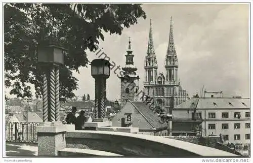 Zagreb - Foto-AK gel. 1963