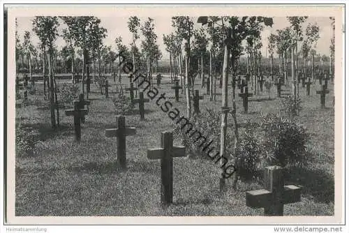 Ypres - Hollebeke - Deutscher Kriegerfriedhof - Foto-AK