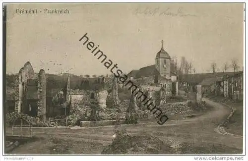 Bremenil - Meurthe et Moselle - Feldpost - Aufnahme H. Emmerich