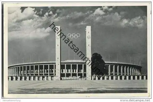 Berlin - Reichssportfeld - Stadion - Foto-AK