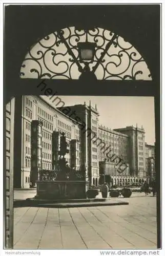 Leipzig - Ringbauten und Mägdebrunnen - Foto-AK - Verlag VEB Bild und Heimat Reichenbach