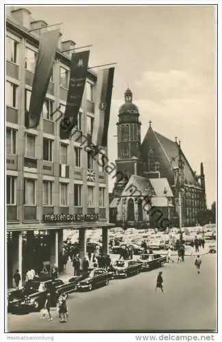 Leipzig - Messehaus am Markt und Thomaskirche - Foto-AK - Verlag VEB Bild und Heimat Reichenbach