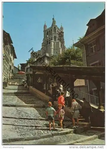 Lausanne - La Cathédrale - AK Grossformat - Edition Photoglob SA Zürich