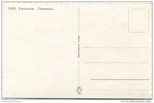 Locarno - Panorama - Foto-AK - Editore Ditta G. Mayr Lugano