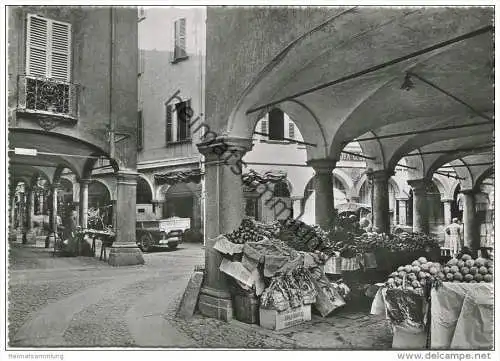 Lugano - Portici di via Pessina - Foto-AK Grossformat - Editore Ditta G. Mayr Lugano