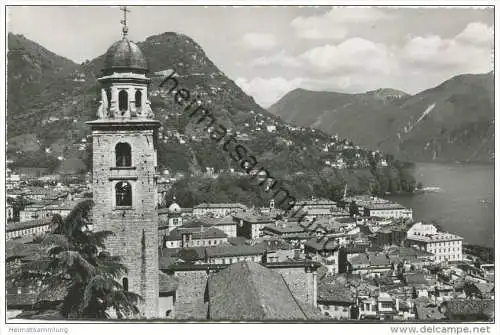 Lugano - Monte Brè - Campanile di S. Lorenzo - Foto-AK - Editore Ditta G. Mayr Lugano