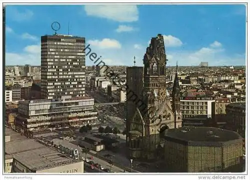 Berlin - Kaiser-Wilhelm-Gedächtniskirche - Europa-Center