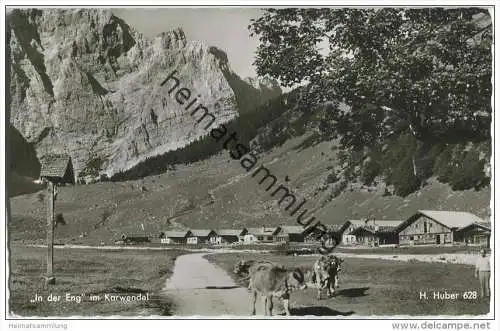 Karwendel - In der Eng - Foto-AK