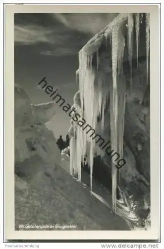 Grossglockner - Gletscherspalte - Foto-AK