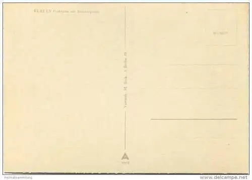 Berlin - Funkturm mit Sommergarten - AK Grossformat - Verlag M. Bock Berlin