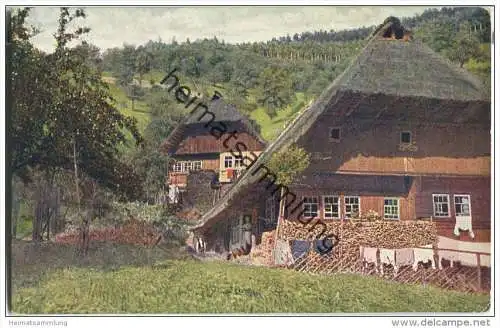 Schwarzwaldhaus im Kirnbachtal - Foto Hans Hildenbrand Stuttgart