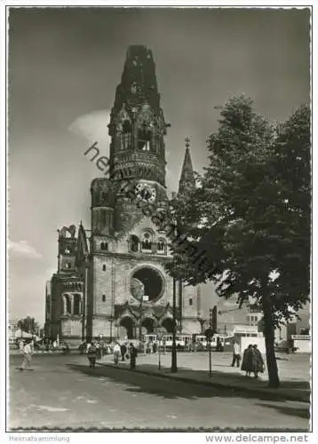 Berlin - Kaiser-Wilhelm-Gedächtniskirche - Foto-AK Grossformat - Hans Andres Verlag Berlin