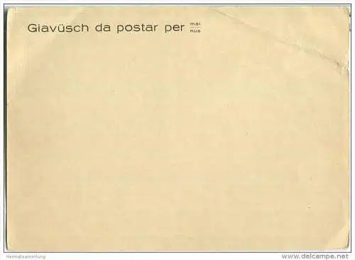 Postkarte 10 Cts Mater Fluviorum - Bild Kreuzlingen - privater Zudruck Chasas represchentadas