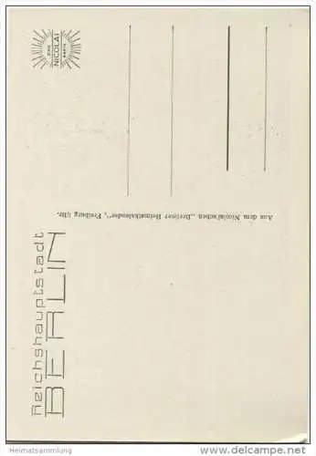 Berlin - Unter den Linden - Reichsehrenmal - AK-Grossformat - Nicolai-Karte