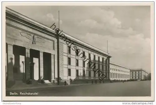 Berlin - Reichskanzlei - Foto-AK - Verlag Ferd. Ashelm KG Berlin