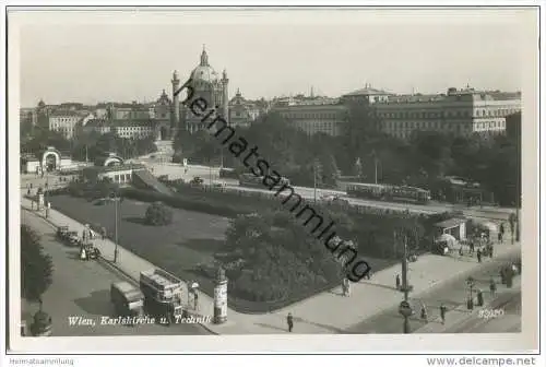 Wien - Kahlenberg - Höhenstrasse - Foto-AK