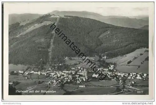 Mariazell - Bürgeralpe - Foto-AK