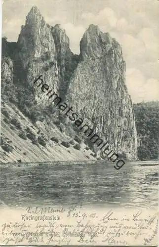 Rheingrafenstein - Verlag Buss & Kupfer Kreuznach - gel. 1903
