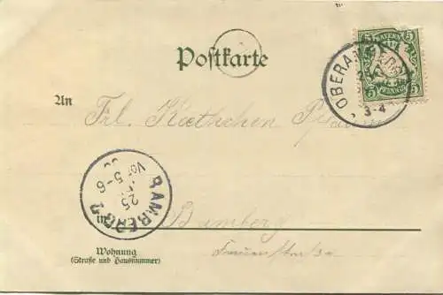 Oberammergau - Verlag Wezel & Naumann Leipzig gel. 1900