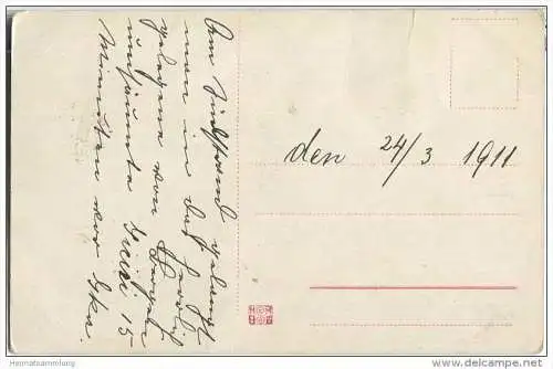 Icici - Totalansicht - Rückseite beschrieben 1911