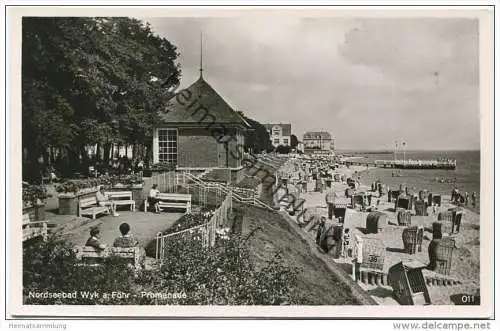 Nordseebad Wyk auf Föhr - Foto-AK - Verlag E. Rubin Lübeck