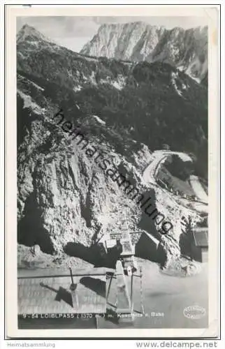 Loiblpass - Baba - Koschutta - Foto-AK
