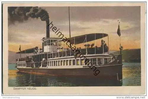 Dampfer Helios - Fahrgastschiff