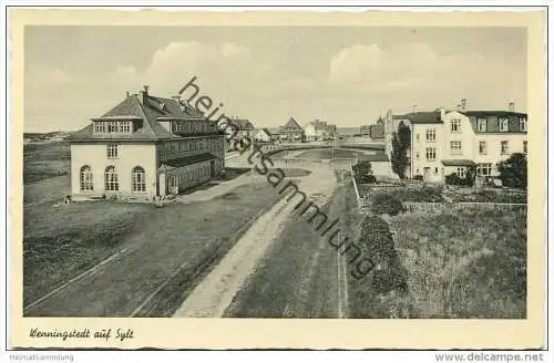 Wenningstedt auf Sylt - Verlag Schöning &amp; Co. Lübeck 50er Jahre