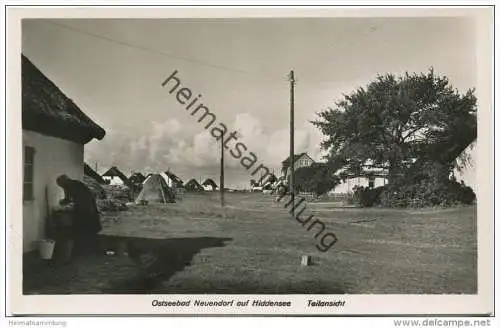 Ostseebad Neuendorf auf Hiddensee - Foto-AK 1940 - Verlag Foto-Ebel