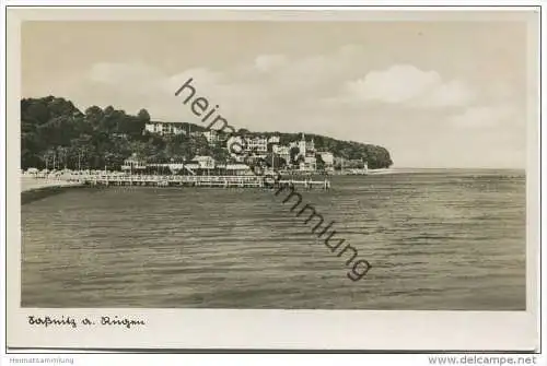 Saßnitz auf Rügen - Foto-AK 1940 - Verlag Schöning &amp; Co. Lübeck