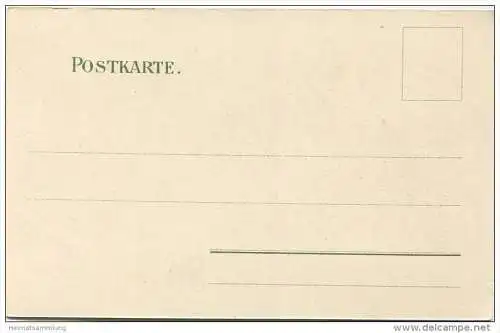 Gruss von der Insel Rügen - Verlag Künstler-Postkarte Mohr &amp; Dutzauer Leipzig ca. 1900