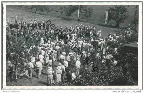 Bodensdorf - Trachtenmusikkapelle - 10-jähriges Jubiläum 1959 - Foto-AK