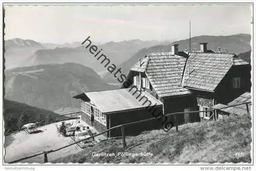 Gerlitzen - Pöllingerhütte - Foto-AK 50er Jahre