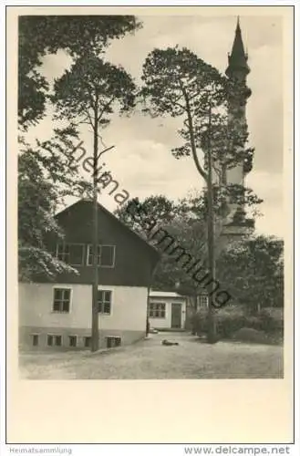 Eberswalde - Jugendherberge Aussichtsturm - Foto-AK - Verlag A. Heidrich Berlin gel. 1939