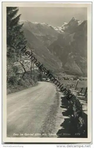 Oetz im Oetztal - Acherkogel - Foto-AK