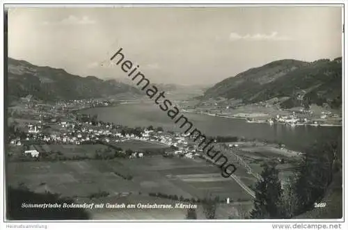 Bodensdorf mit Ossiach am Ossiachersee - Foto-AK