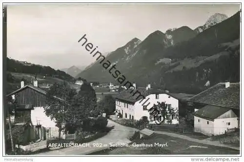 Abfaltersbach Osttirol - Gasthaus Mayrl - Foto-AK