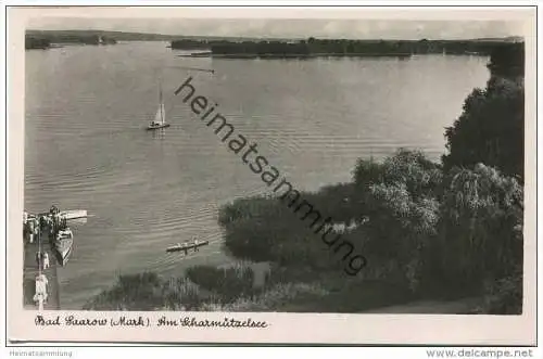 Bad Saarow - Am Scharmützelsee - Foto-AK - Verlag Max O&acute;Brien Berlin gel. 1940