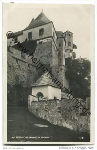 Hochosterwitz - Kärnten - Foto-AK 1926