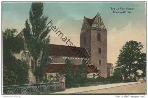 Treuenbrietzen - Marien-Kirche - Verlag H. Petermann Nachf. H. Zinn Treuenbrietzen 1930