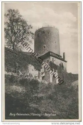 Burg Rabenstein (Fläming) - Bergfried - Verlag Otto Mildner Belzig 1930